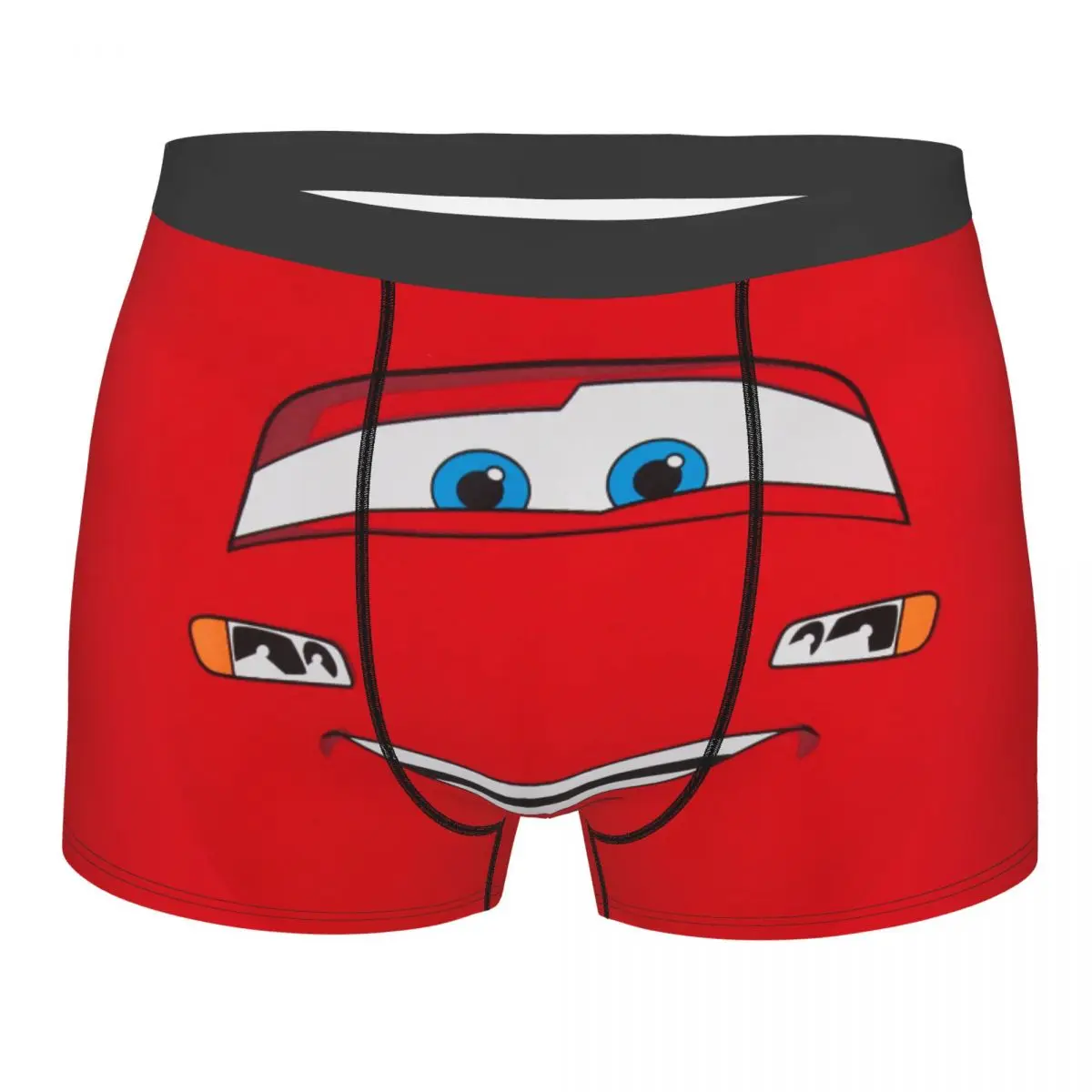 

Мужское модное нижнее белье с молнией McQueen, автомобили, аниме Трусы-боксеры Дышащие шорты Трусики Трусы