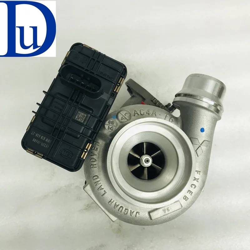 

Genuine New turbo TD04 49335-01950 G4D36K682AD Turbocharger for Range Rover Evoque Jaguar XF XE 2.0L engine