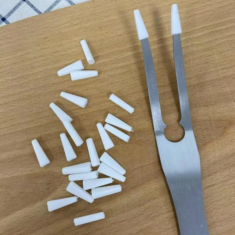 100Pcs Knife Tip Protectors Transparent Plastic Cutter Sleeves For Household Kitchen Cutters Precision Blade Protection