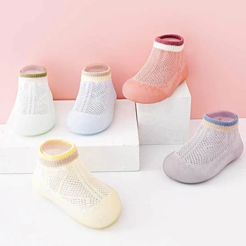 Baby Toddler Shoes Baby Sandals Soft Bottom Non-slip Hollow Mesh Breathable Children's Shoes Children 6 Months 1-2 Years Old.