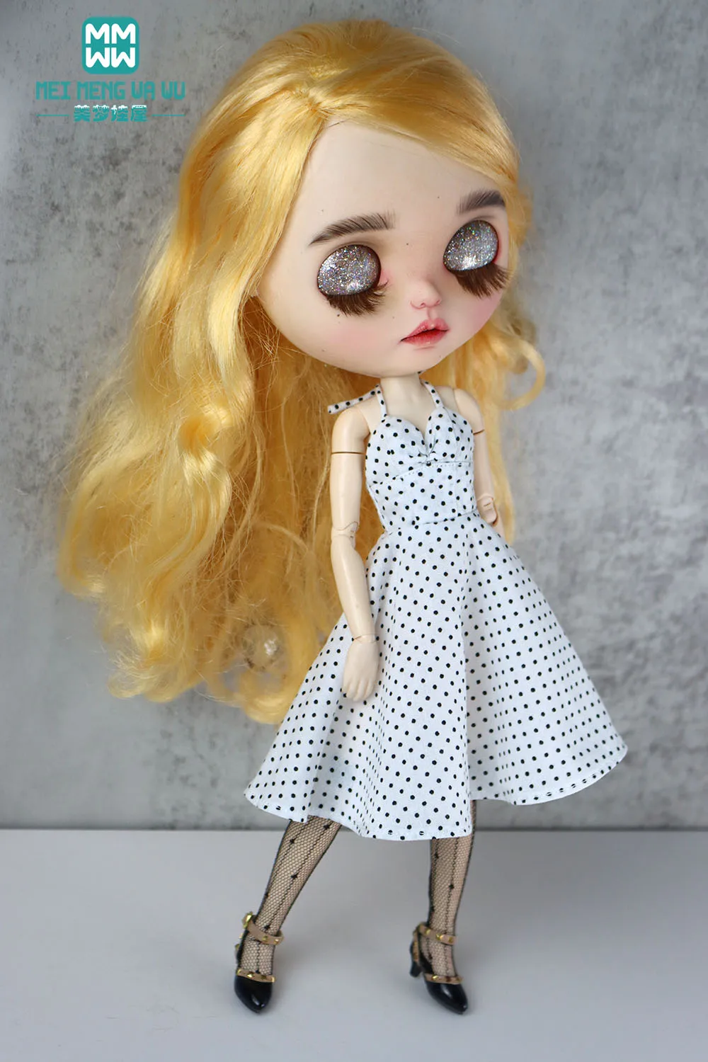 NEW 28-30cm Blyth Azone OB22 OB24 Doll Clothes Fashion Suspender Skirt Halter Dress
