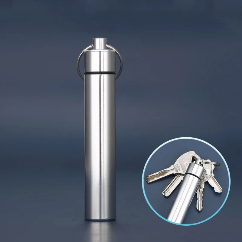 Aluminum Alloy Portable Rustproof Stand For Toothpick Outdoor Household Travel Seal Storage Container Box Holder Case