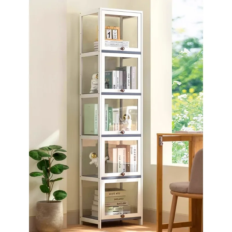 Bookshelf Floor-to-ceiling bookcase Home shelf Living room Children's multi-layer storage cabinet Office