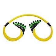 Fiber Optic Jumper MTP MPO 40G Single Mode G657A1 Trunk Cable for Data Center 5G POE SDK Support Industrial Use