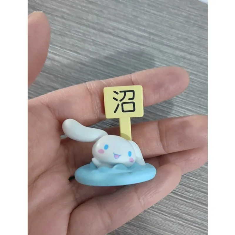 Sanrio Figure Melody Cinnamoroll Pochacco Pom Pom Purin Ornaments Accessories Childreen Collection Present