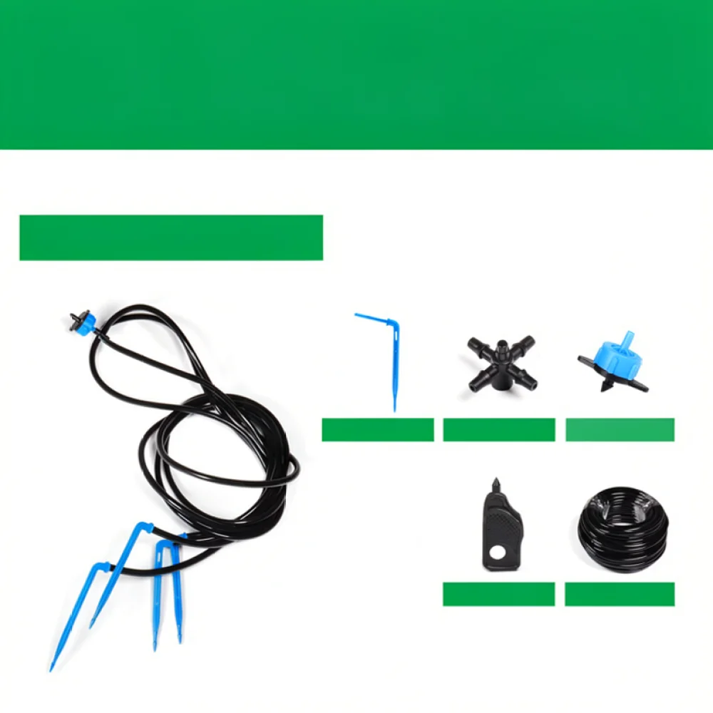 Drip Irrigation Kit Garden Watering System For Greenhouse Potted Plants Flow Regulator Emitter Watering Tool Dripper