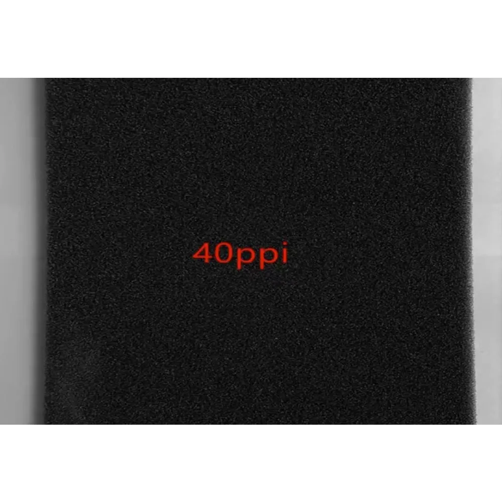 5mm Thick PU Reticular Filter Sponge 10‑60PPI Polyurethane Dust‑Proof Filter Cotton for Blower Air Compressor Accessories