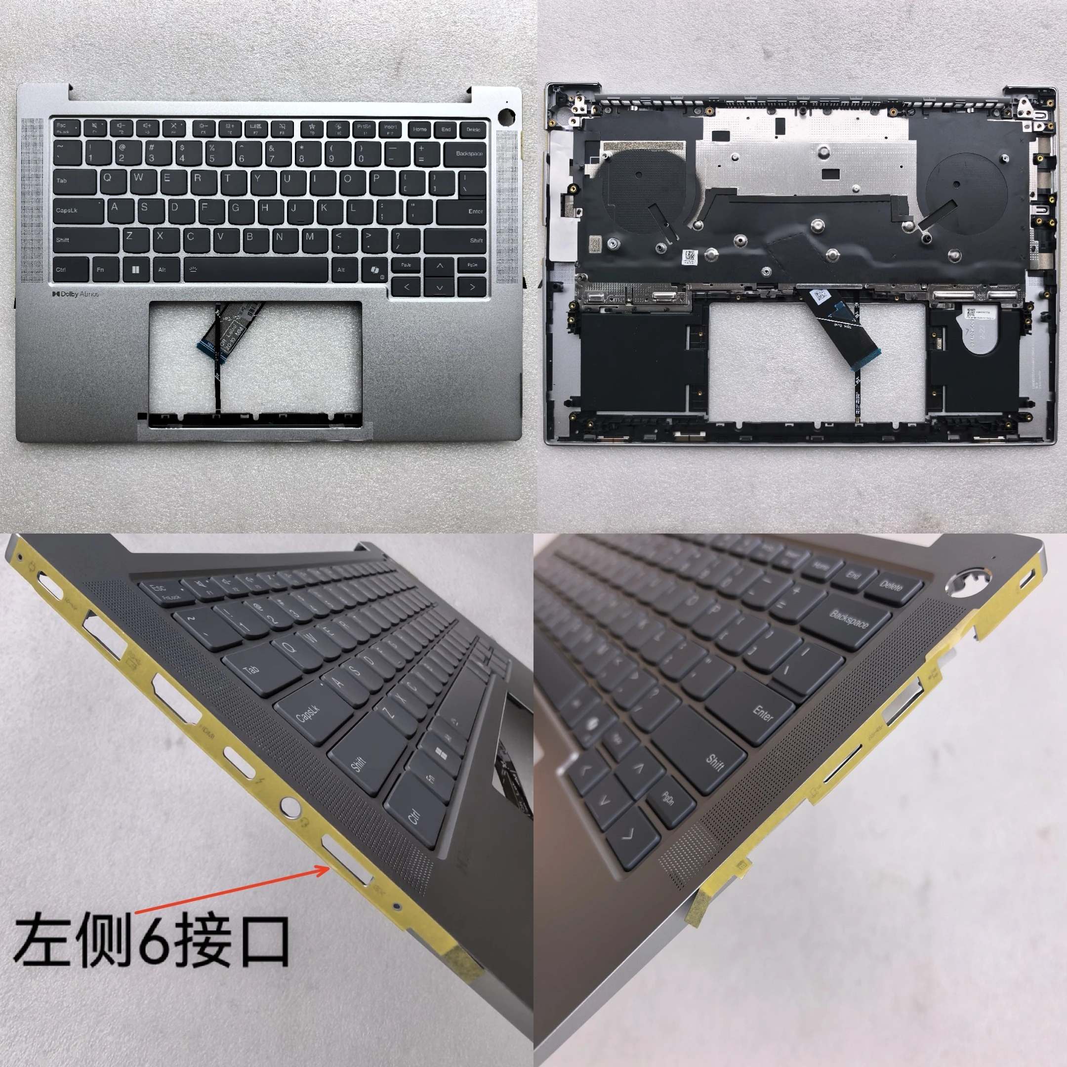 

New laptop palmrest cover with keyboard for Lenovo ThinkBook 14 G6+ AHP IMH G7+ IAH X7-14IMH X7-14IAH 2024“”