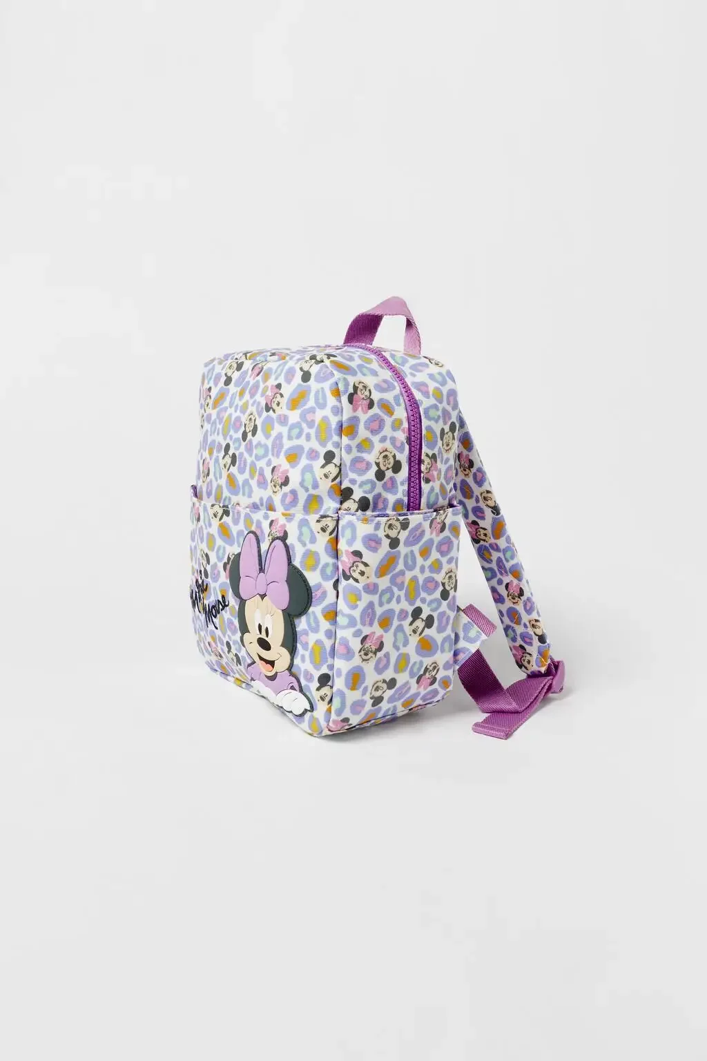 New 25X23X10 cm Disney cartoon Minnie Mouse Kids Backpack Mini Schoolbag Girls and Boys Cute Shoulder Bag