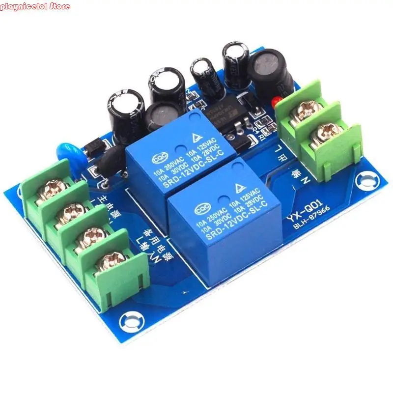 

E8BA Smartests AC Power Transfer Switches Module 10A Two Sources Automatic Switching For Emergency Supply