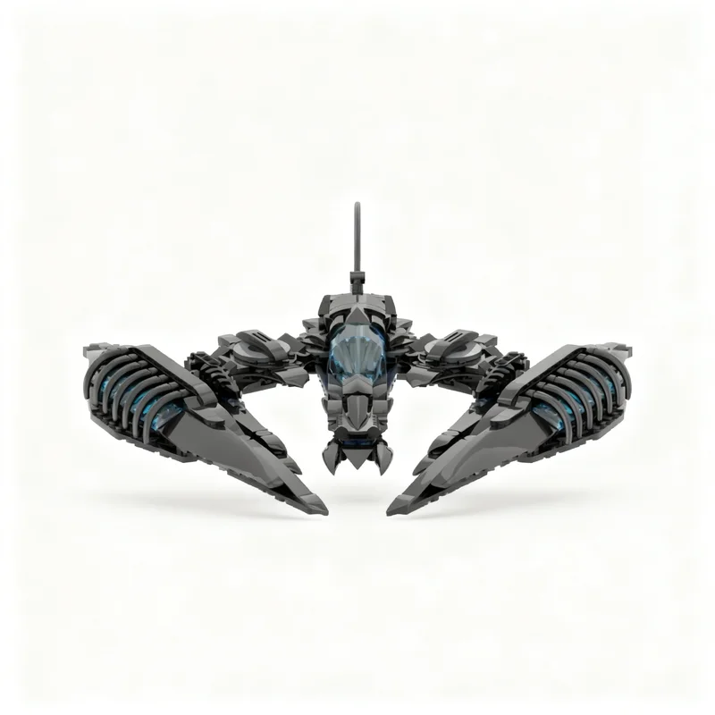 470pcs MOC Batwing Forever Super Heroes DCD Batmansed Model Building Blocks Toy Gift Creative Display Collectible Desk Premium