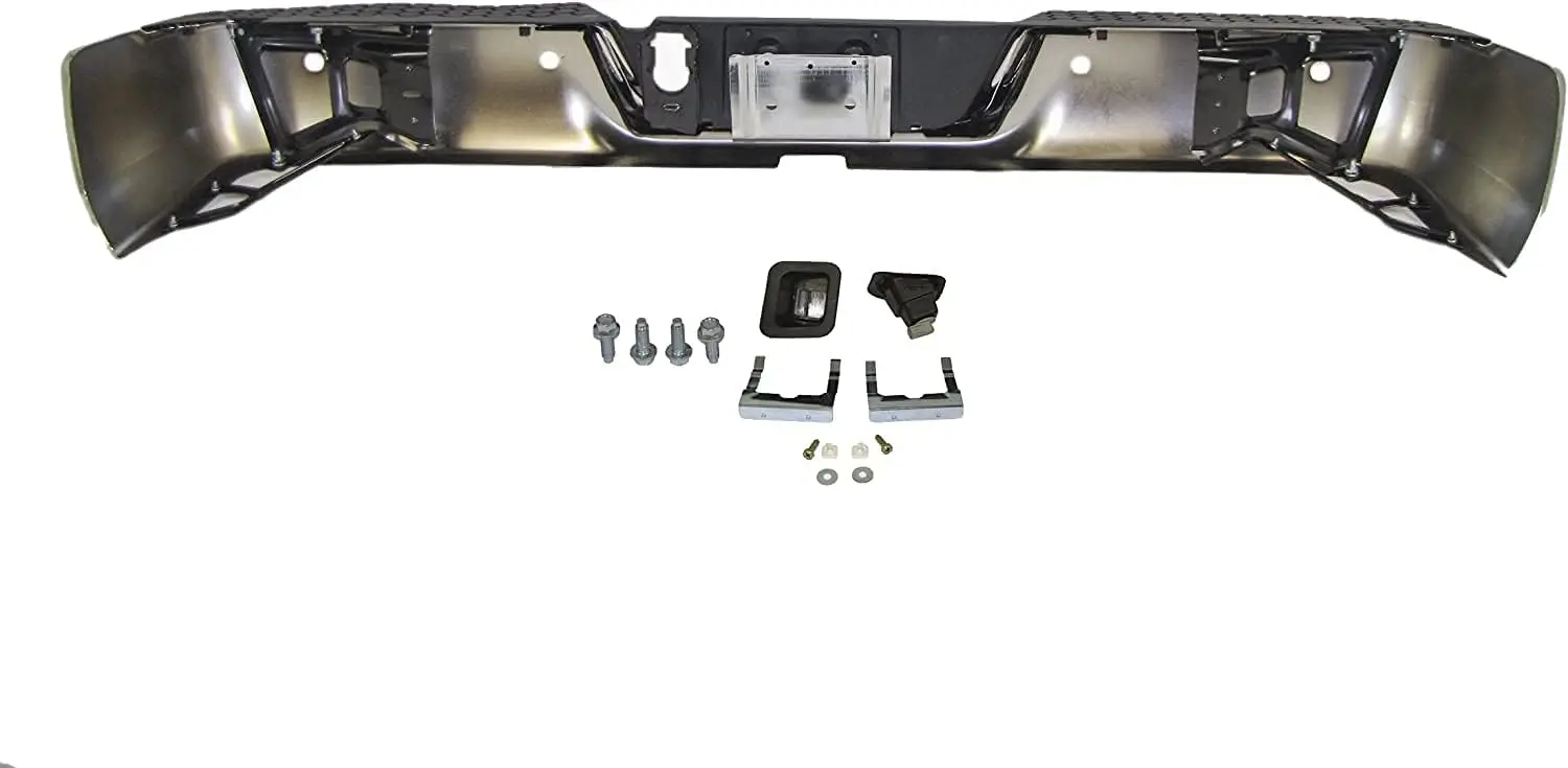 Mbi Auto - Chrome, Steel Rear Bumper Assembly for 2013-2018 RAM 2500 3500 Pickup W/Park 13-18, CH1103129