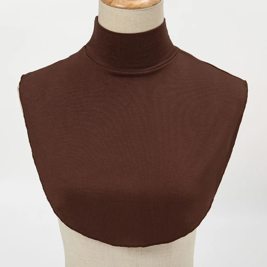Mercerized Cotton Fake Collar Warm Cotton Neck Guard False Neck Collar Mercerized Cotton Neck Guard Warmer For Air Conditioned