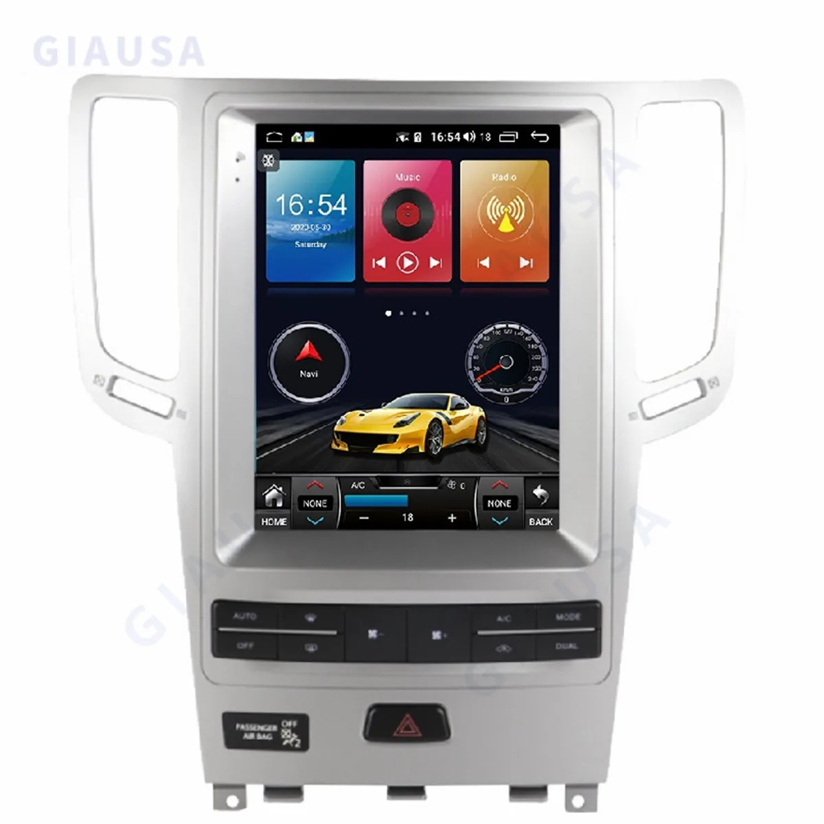 

Android For Infiniti GX G37 G25 G35 2008-2015 Car Radio Stereo Tesla Screen Multimedia Player Carplay Auto 8G+128G 4G Hea Unini