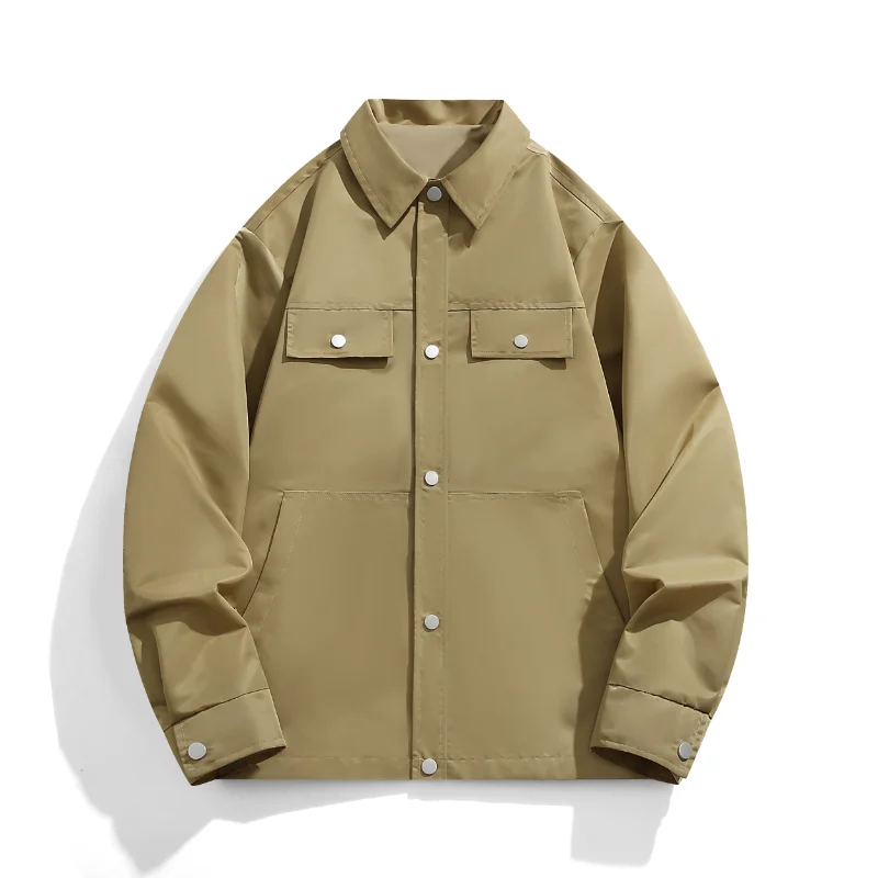 

Men Premium Lapel Casual Jacket Youth Trendy Coat