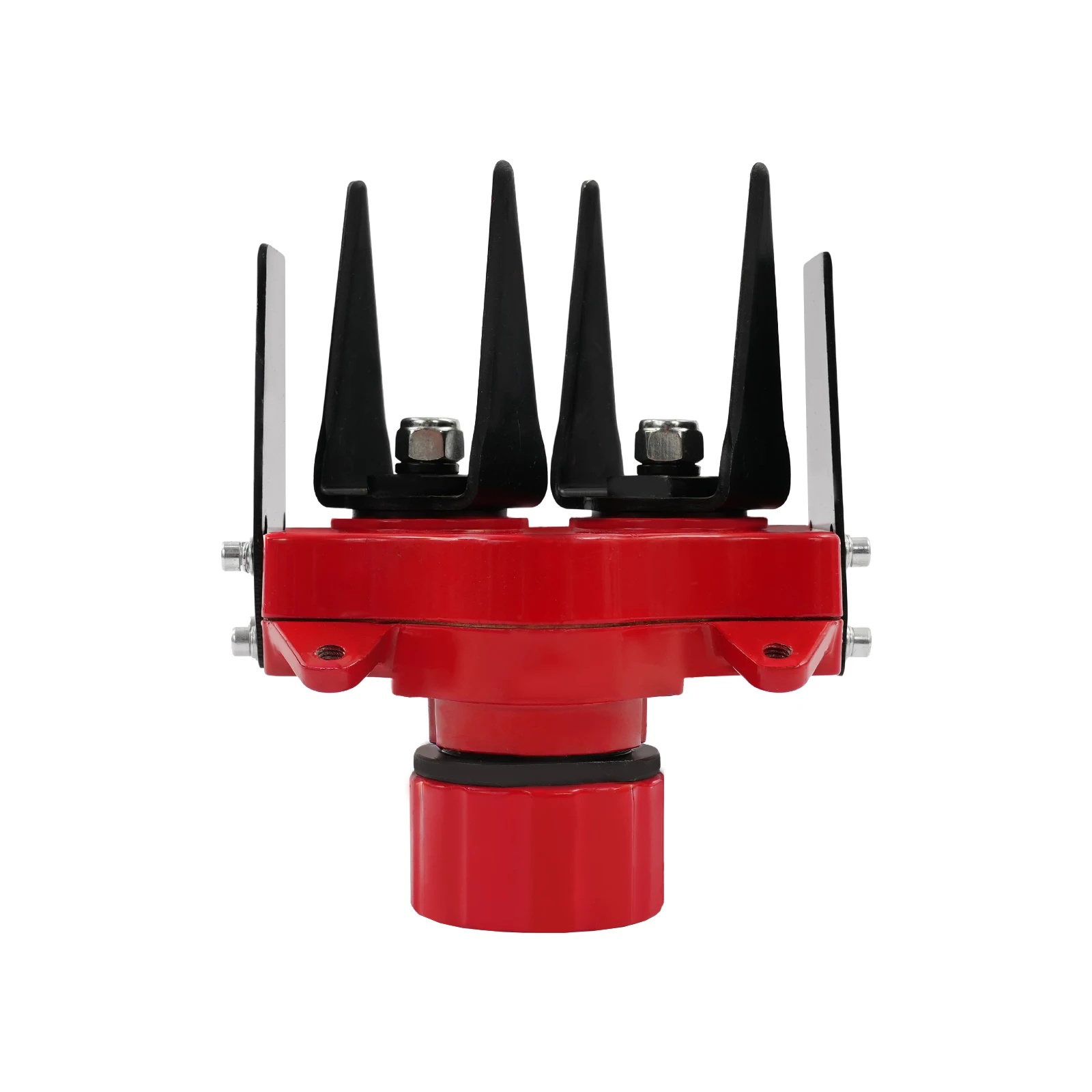 

Насадка для удаления сорняков, 2-лезвийная триммерная головка, сменное колесо для прополки для культиватора, 360 ° Вращающиеся стальные лезвия, универсальные