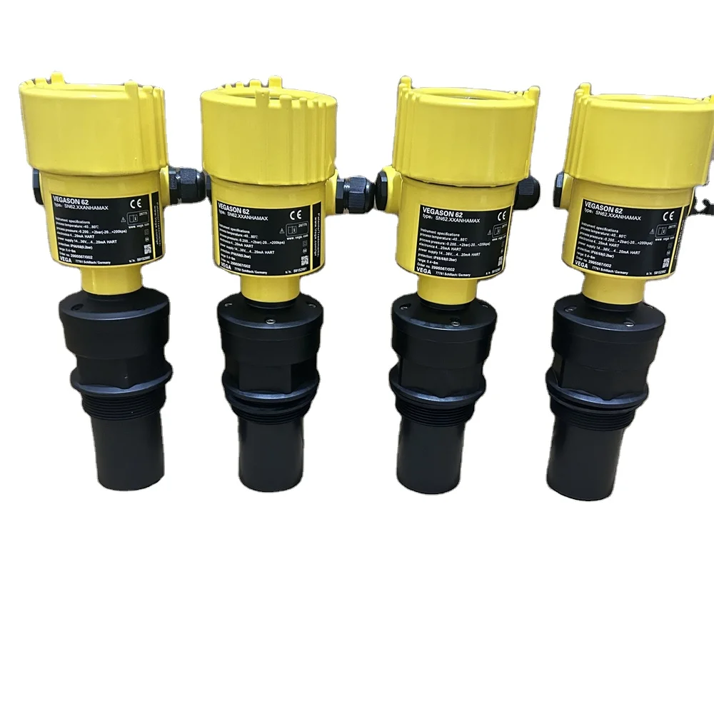 Venda quente VEGASON 62 Medidor de nível ultrassônico 4-20 MA Sensores de nível 0-8M Medidor de nível ultrassônico de densidade e fluxo