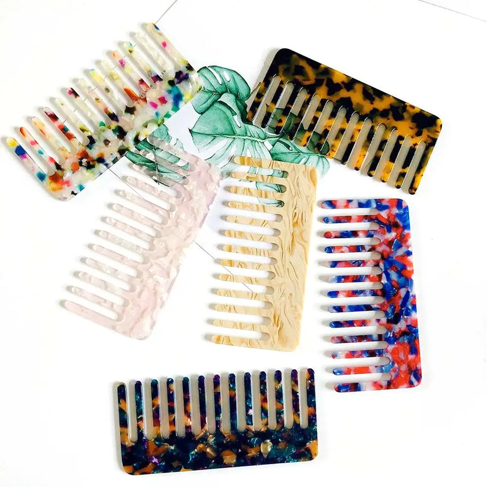 Girls Korean Design Salon tool Hair Styling Tool Acetate Hair Combs Hair Brush Hairdressing Comb