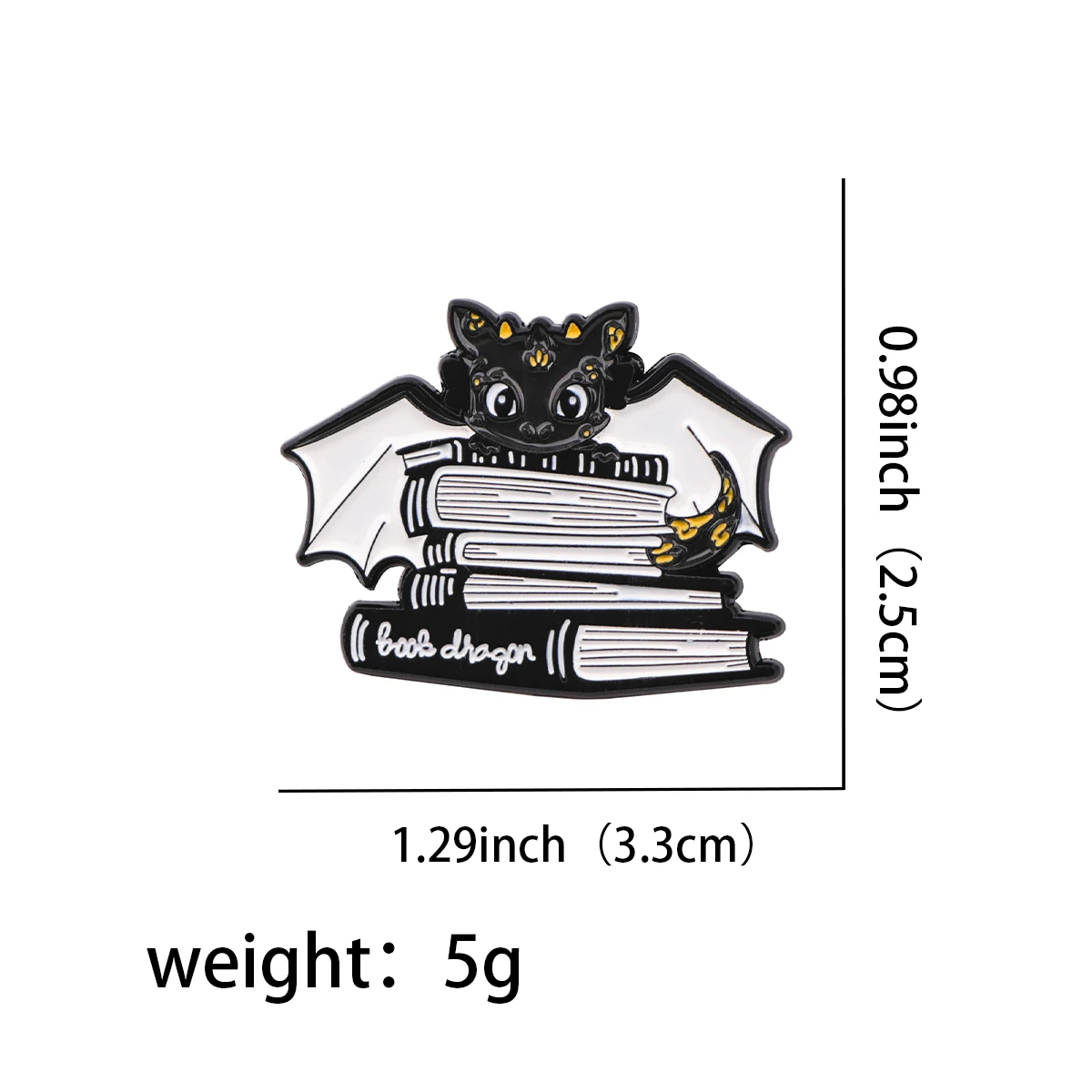 Cartoon Magic Dragon Cat Lapel Pins for Backpack Enamel Pin Men Badges on Clothes Brooches Fashion Accessories Jewelry