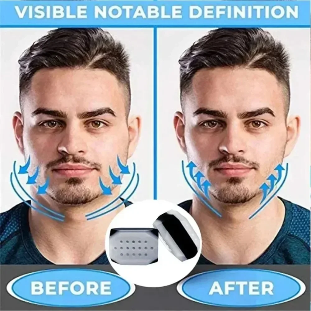 NEW Fitness Face Masseter Bite Muscle Facial Chew Jaw Exercise Fitness Equipment Jaw Line Trainer Silicone Masseter Ball