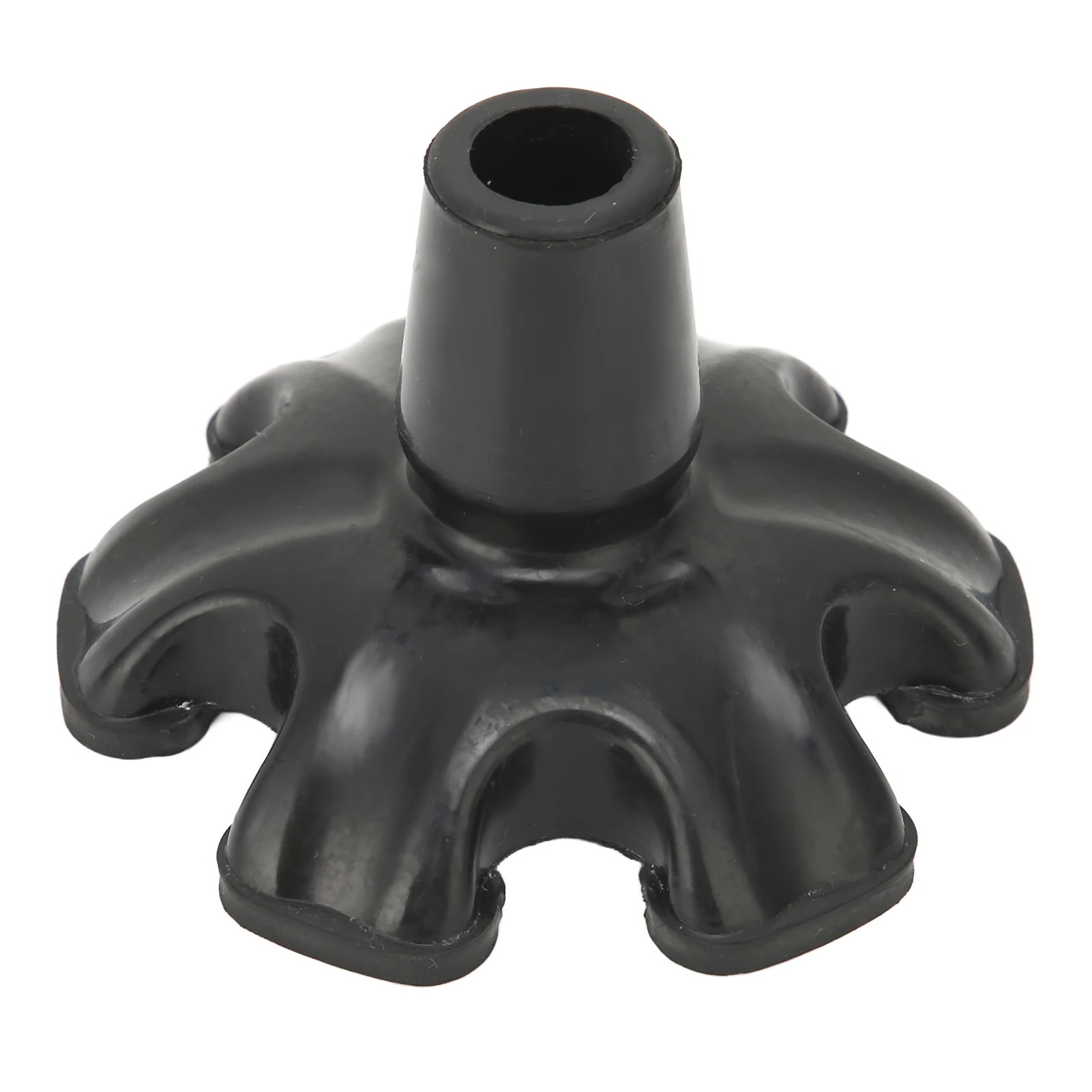 Cane Tips 6 Pillar Design Nonslip Rubber 19mm Crutch Tips with for Walking Stick Shooting Stick Rubber Tips for Canes