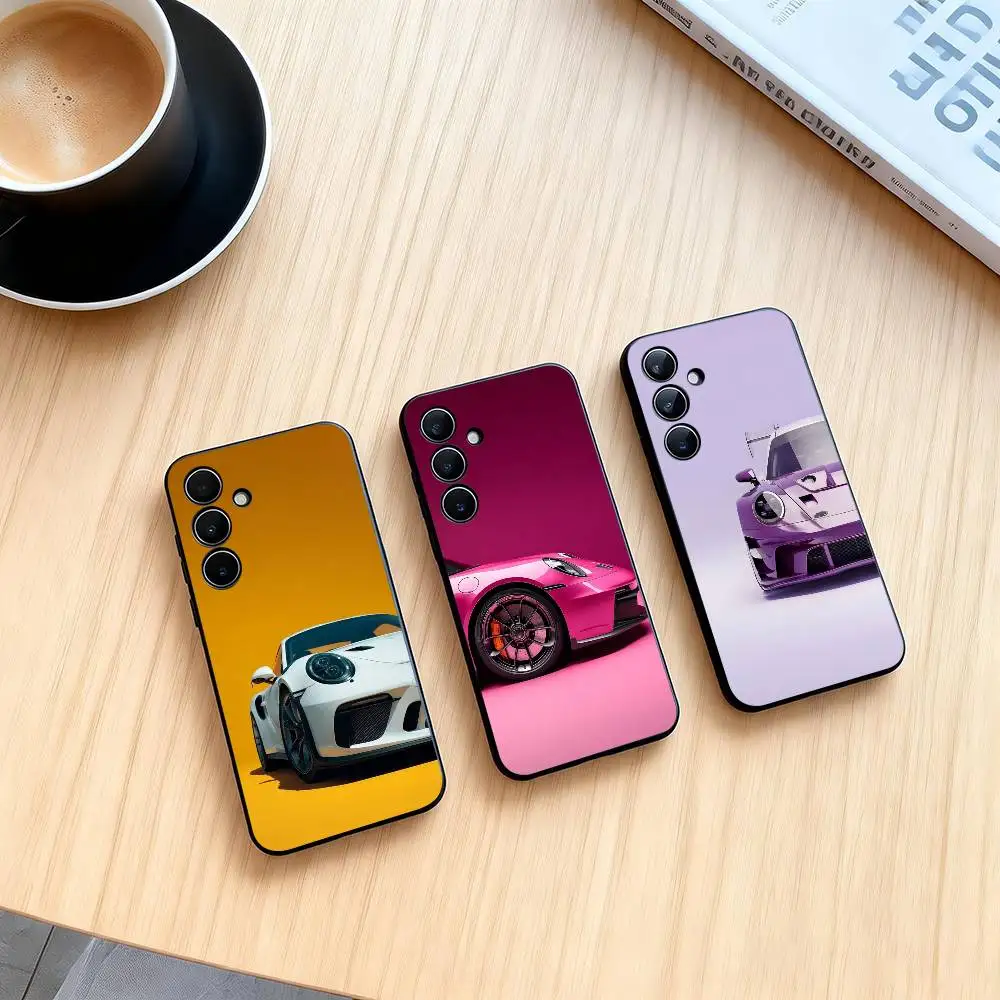 

C-Car GT3 RS Phone Case For Samsung Galaxy A73,A72,A71,A70,A53,A52,A51,Others Soft Black Cover