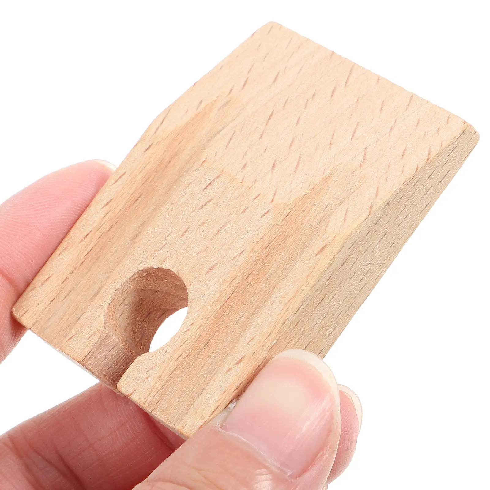 

10Pcs Wooden Concave Railway Train Track Replacement Pieces for DIY Scene Building Educational Hands on Play Compatible with