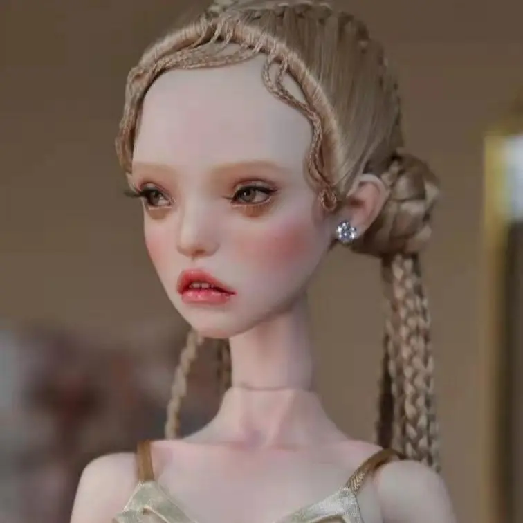 New Premium Resin Russian Girl 39cm Bonny Popvy sister peewit doll, 1/4 sd Bjd Spot makeup