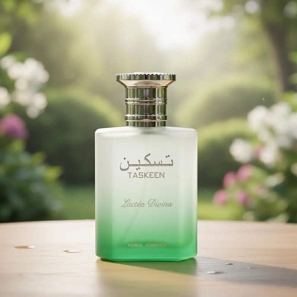 Perfume Árabe 100ml Leche Blanca Eau De Parfum Para Hombre Mujer Unisex Fragancia de Jazmín y Vainilla