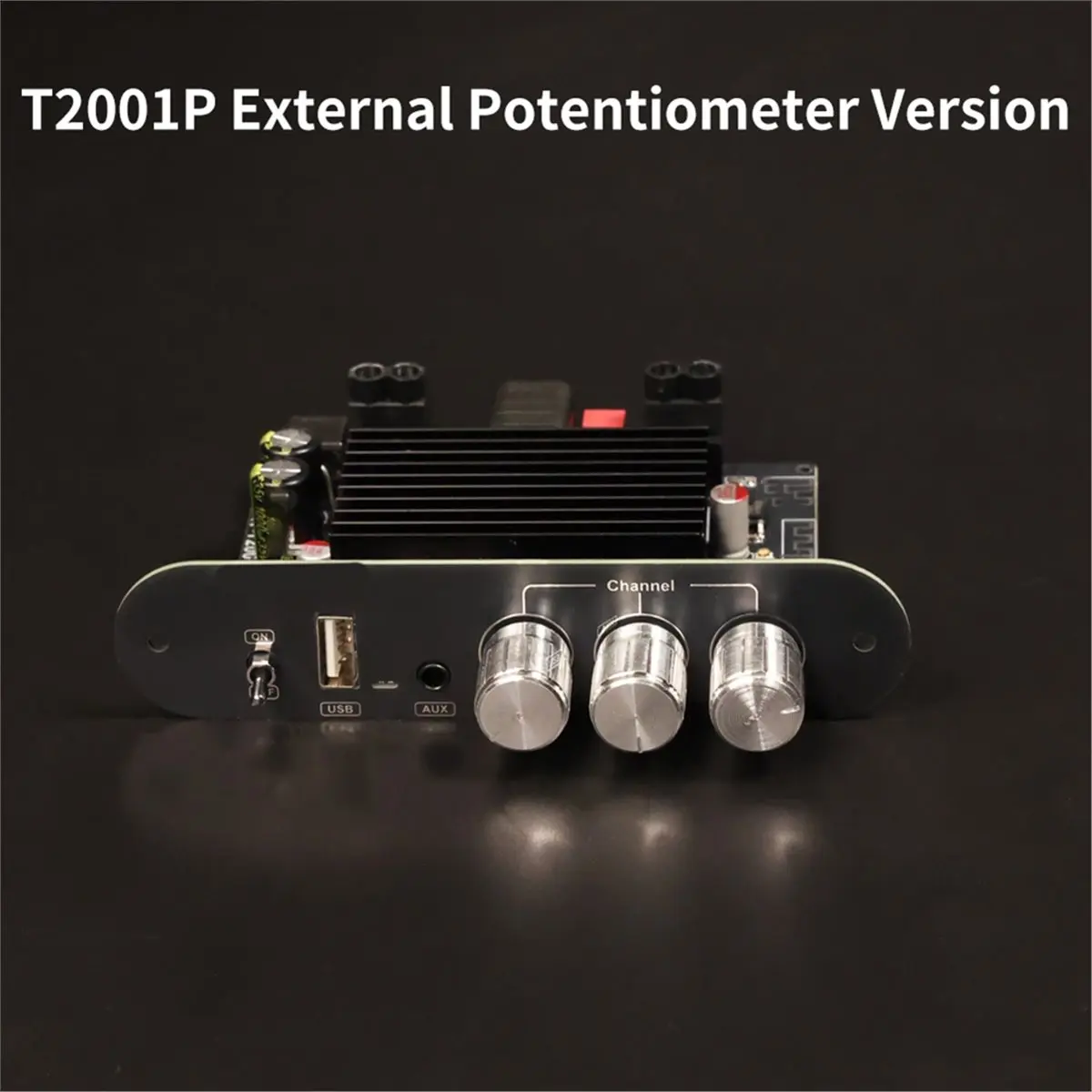 fitfit T2001P Bluetooth Digital Amplifier Board 200W Stereo with High Low Frequency Adjustment TPA3221 for Audio Projects