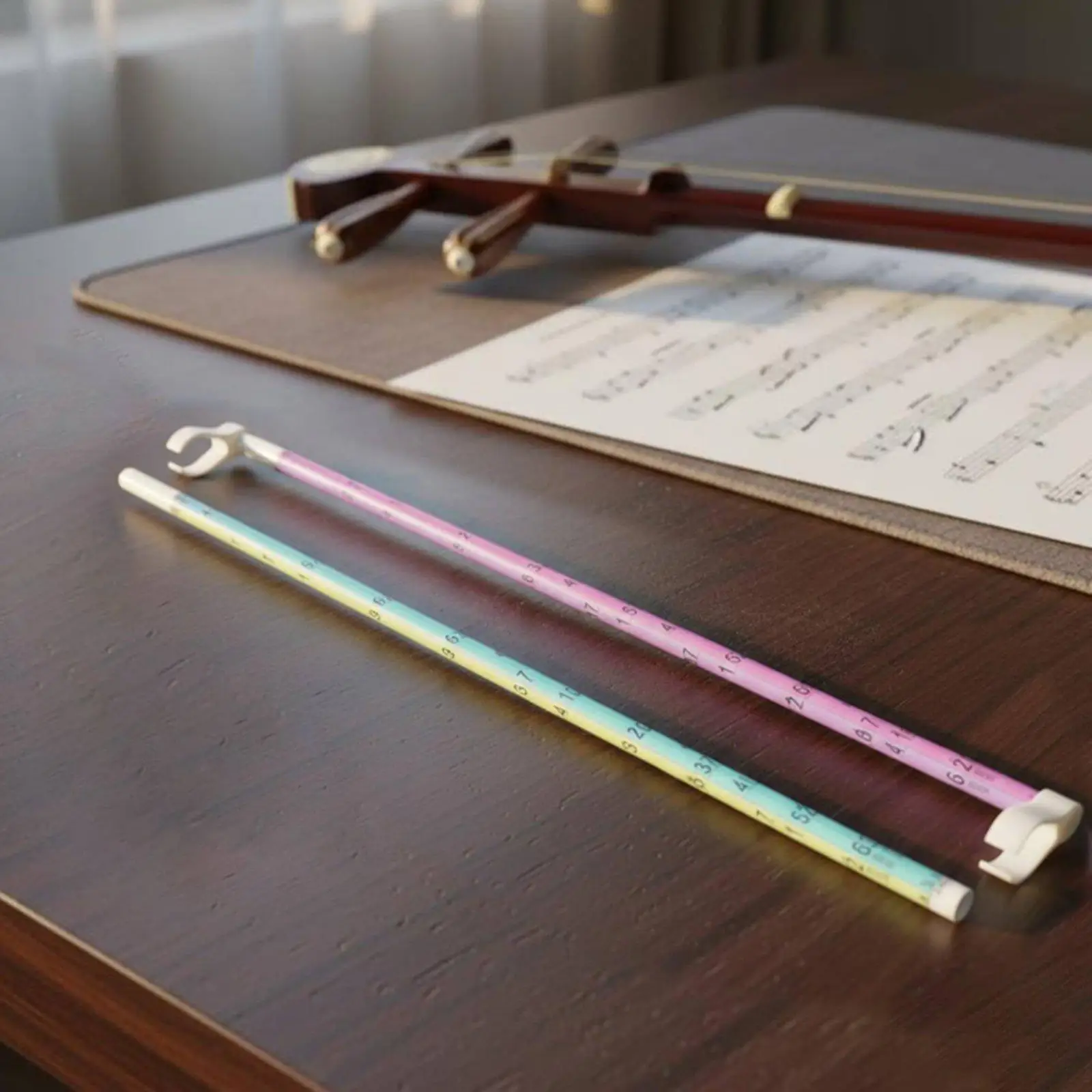 Color Coded Erhu Learning Aid with Large Font Intonation Sticker for Accurate Pitch