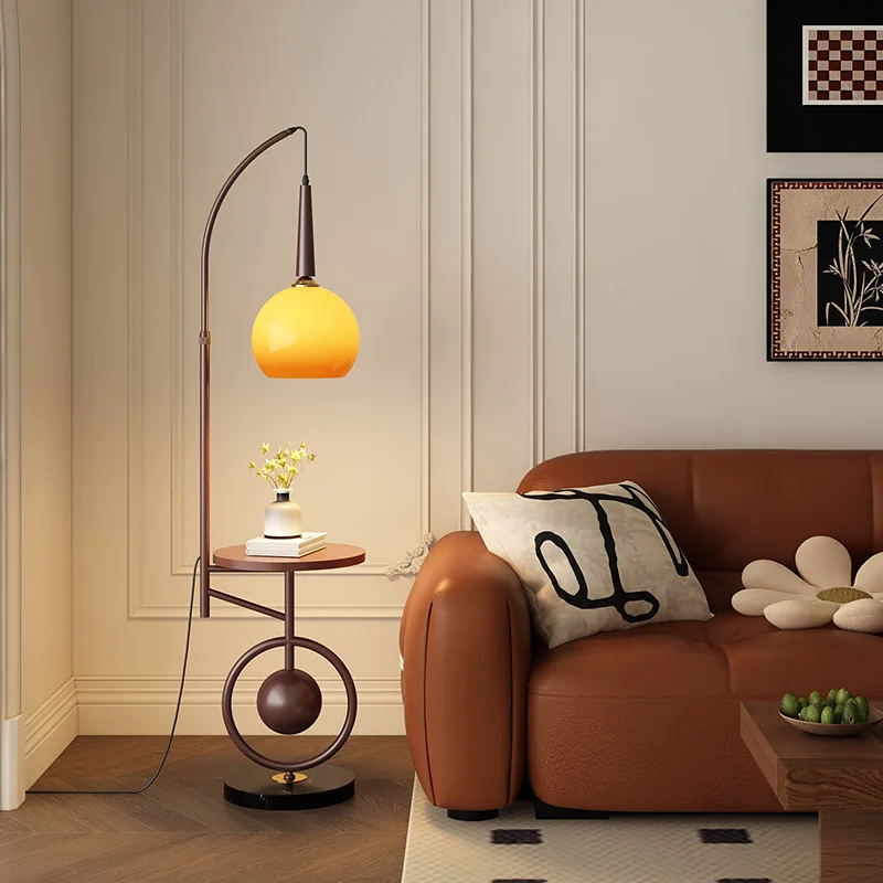 Medieval style, a few floor lamps by the living room