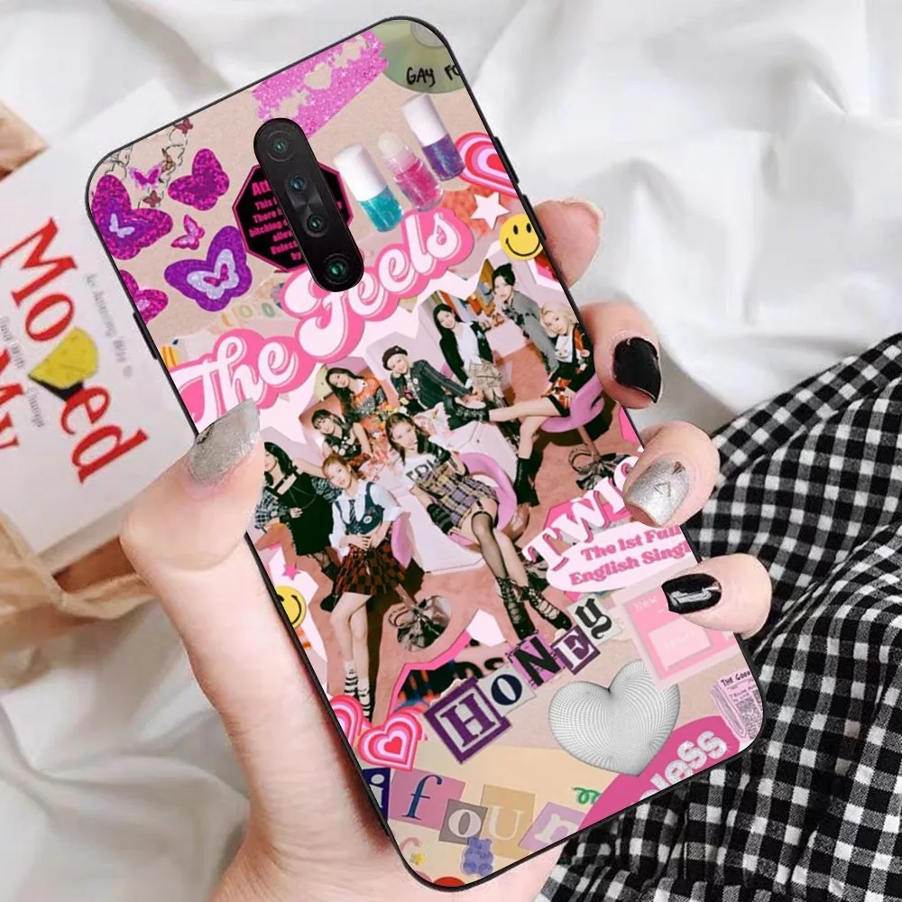 KPOP Girl T-TWICES Phone Case For Redmi 5 6 7 8 9 10 plus pro 6 7 8 9 A GO K20 K30 K40 pro plus F3 Fundas