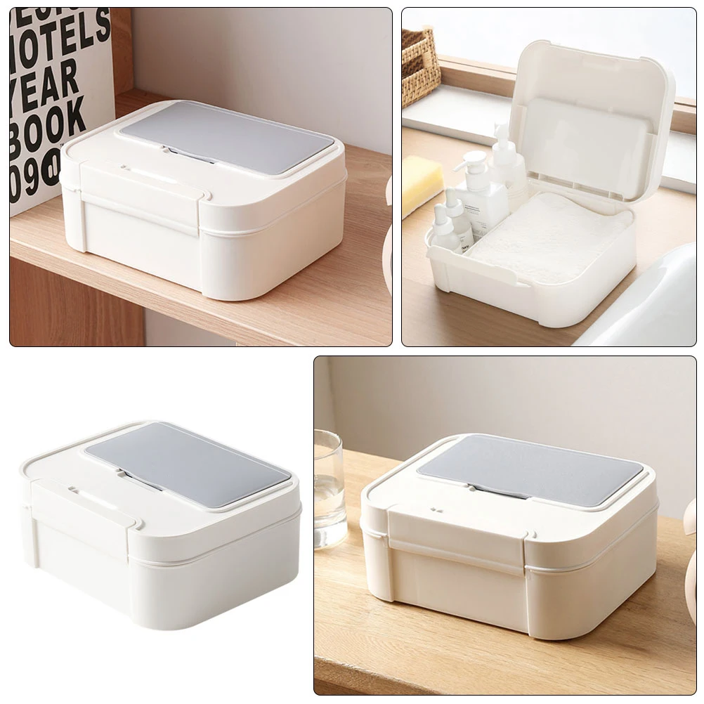 

Family First Durable Multi-Grid Storage Box PP Material Multi-grid Storage Home Use Medicine Container Household Medical Box