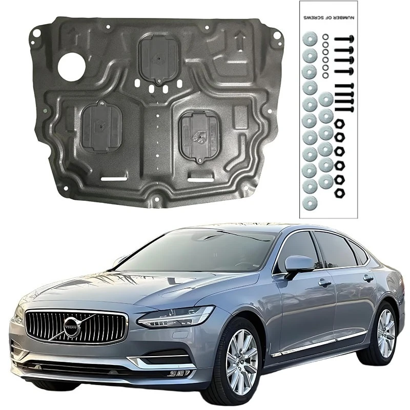 Lega di qualità superiore sotto la protezione del motore Parafango Bordo Splash Shield Fango Parafango Pannello piastra per Volvo S90 2018-2024 2.0T
