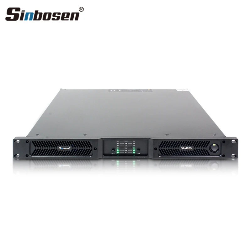 D2-4200 GaN Bass Amplifier Digital Live 2 Channel Guangdong Amplifiers Subwoofer Amplifier