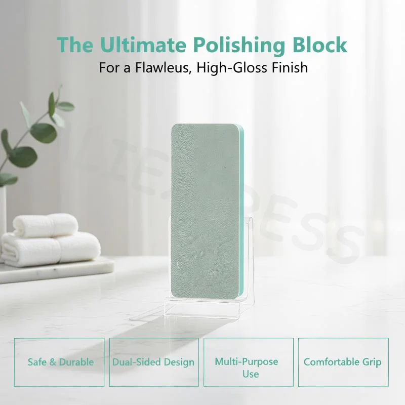 Multi-Functional Dual-Sided Nail Buffing Blocks 10Pcs Professional Manicure Tools for Home Nail Art DIY Use