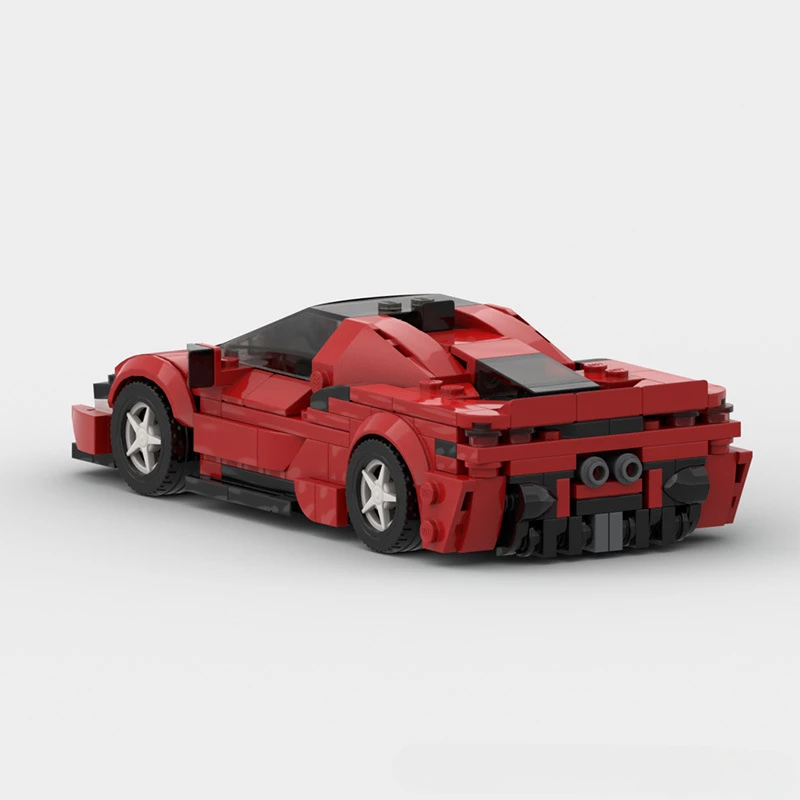 Technical Bricks SF90 sports car racing Speed Champion Racer Building Blocks Brick Creative Garage Toys for Boys Birthday Gifts