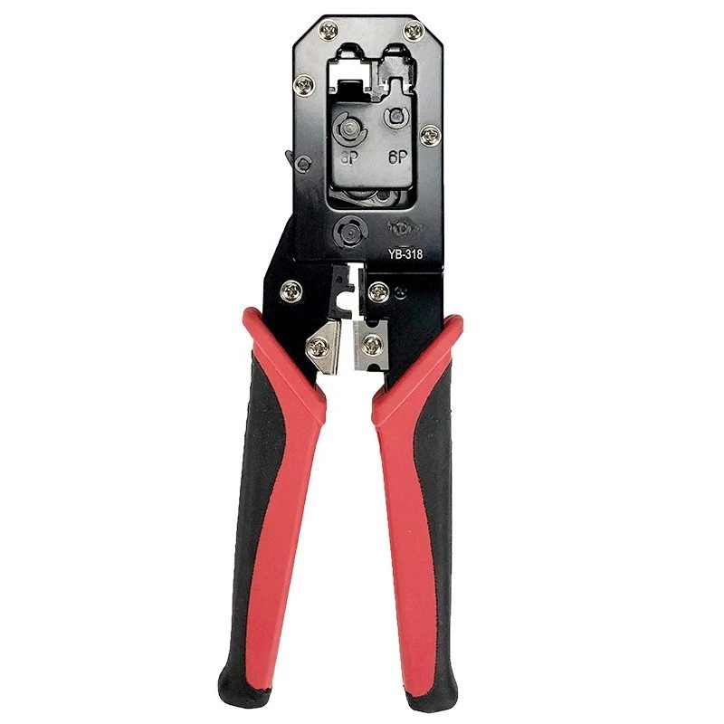 For ratchet 8P6P multi-functional super five six crystal head mesh pliers