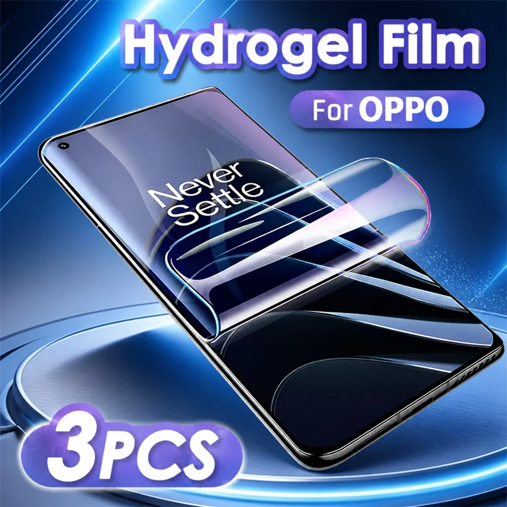 3PCS Hydrogel Film For Oppo Reno16 5G Reno16 F 5G Reno16 FS 5G Soft Screen Protector For Oppo Reno16 Pro 5G Reno 16c Reno15 HD