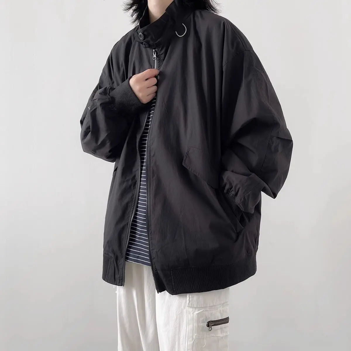 

Bomber Jackets Womens Jacket Pilot Winter Protective Camouflage Armygreen Panelled Cargo Style Versatile Urban Leisure Tactical