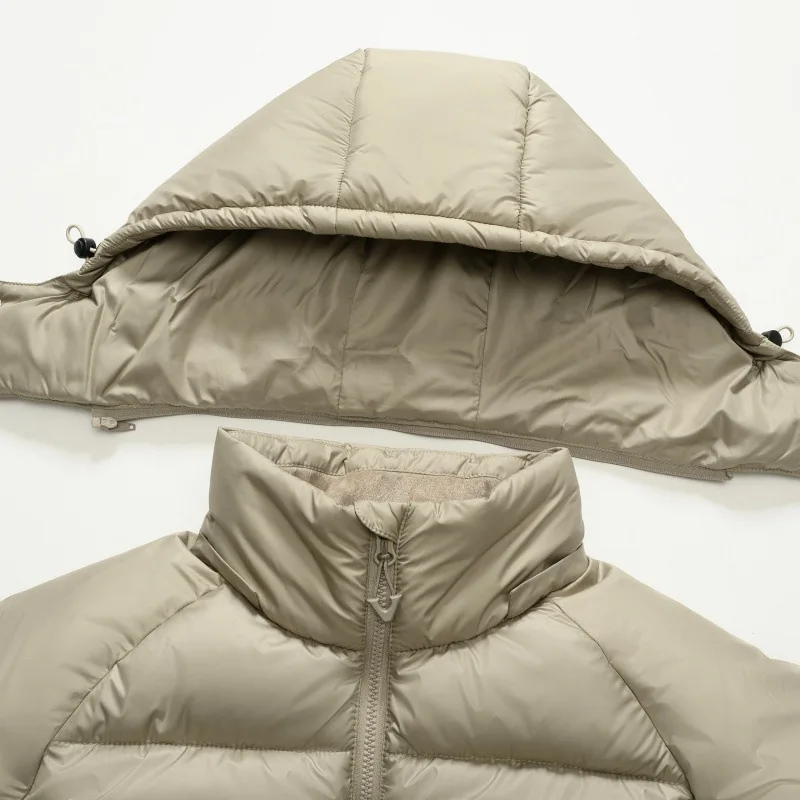 Men's 2026 Winter Thick down Cotton Jacket 30D Soft Bread Cotton Coat for Warmth New Cotton Jacket for Men