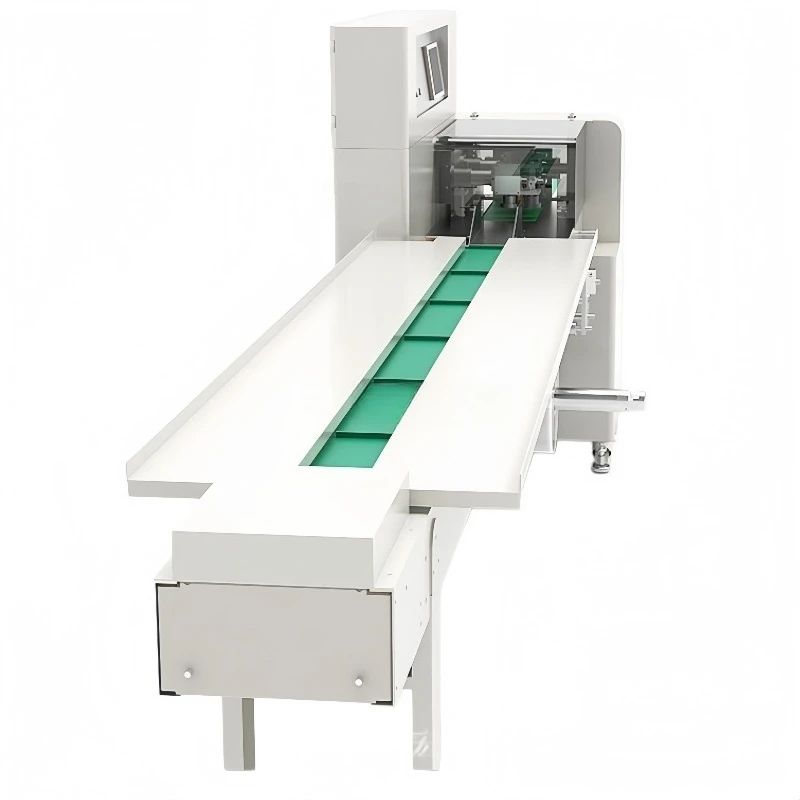 Industrial Horizontal Flow Wrapper Automatic Pillow Packaging Machine for Biscuit Bread Candy Soap Hardware Packaging