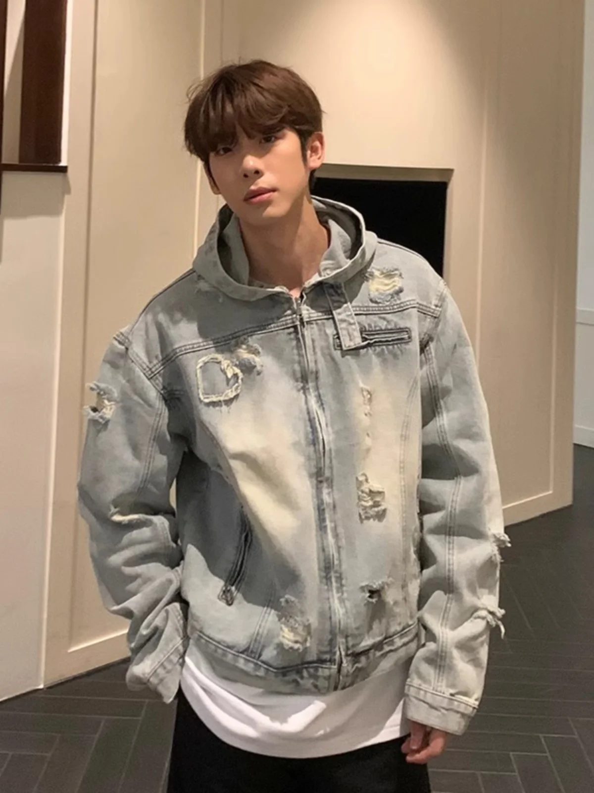 

Мужская куртка-пальто розового цвета в средиземноморском стиле для отдыха на южном побережье Европы, летняя, легкая, дышащая, прохладная