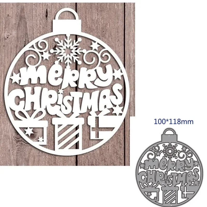 Metal corte morre para scrapbook, cortar morrer molde, faca lâmina soco, estênceis morre, Feliz Natal decoração, artesanato de papel