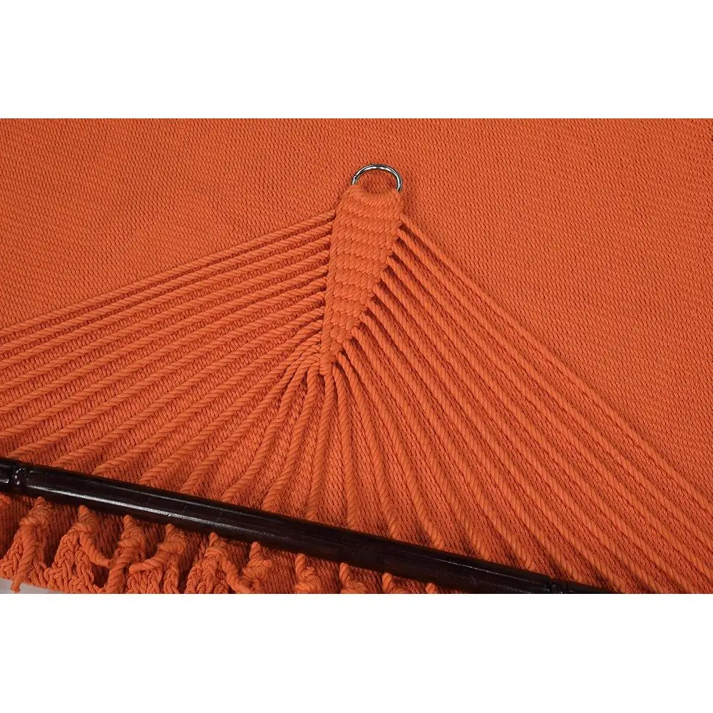 Caribbean Hammock - 55 Inch - Sot-Spun Polyester - Orange