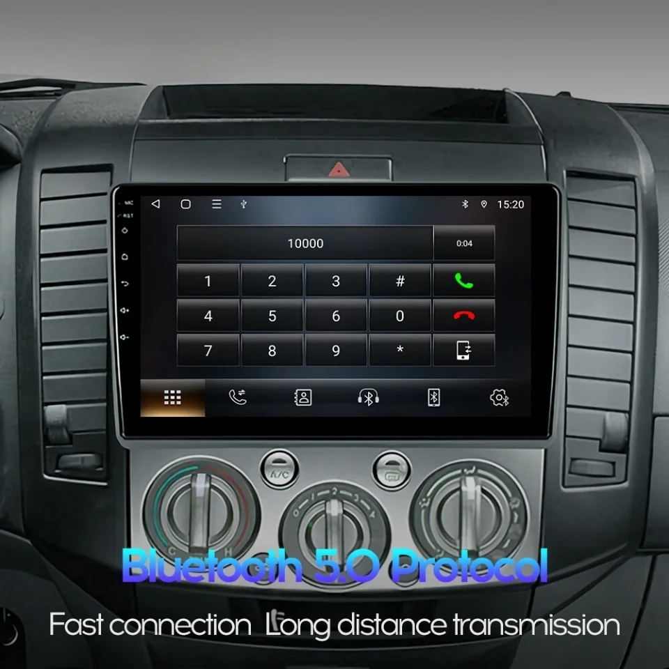 Carplay Auto For Ford Ranger Mazda BT50 2006 - 2012 Car Radio FM AM Audio DVD Cassette GPS Navigation Monitor 4G Lte WiFi RDS BT view 6