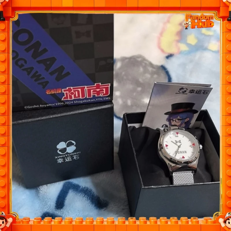 

Genuine Detective Conan Anime Same Style Watch, 3atm Water Resistant, 4 Styles Available Cosplay Prop Toy Fans Gift