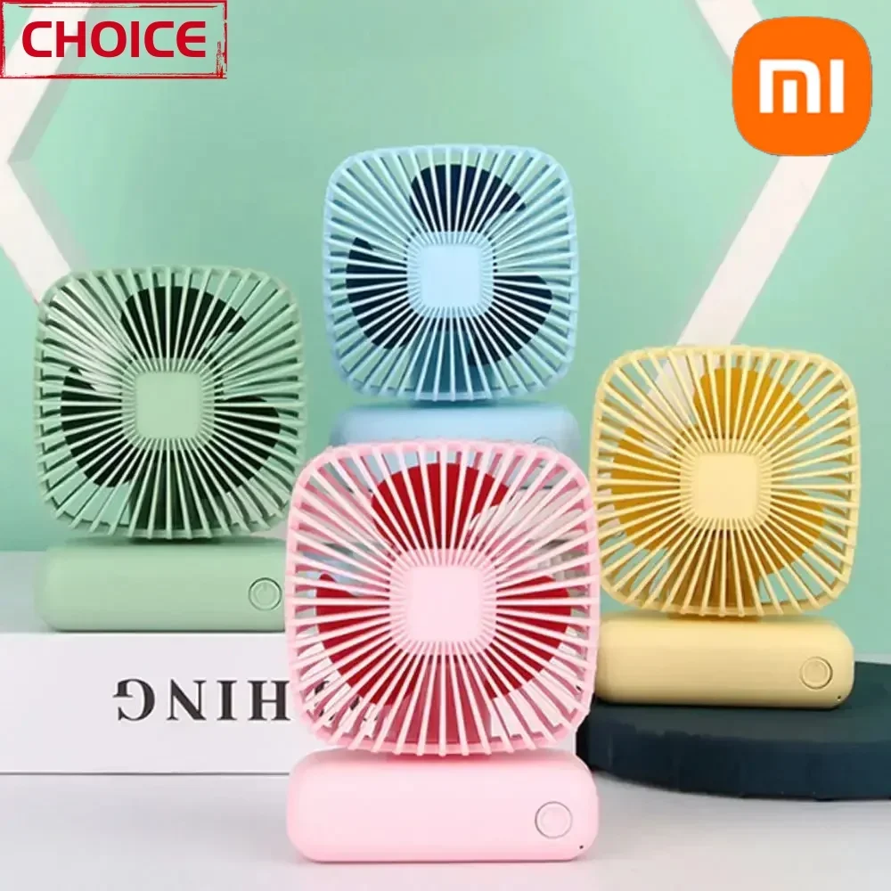 

Xiaomi Desktop Portable Small Fan Mini Handheld USB Three Speed Cool Air Car Home Office Portable Quiet Outdoor Simple Portable