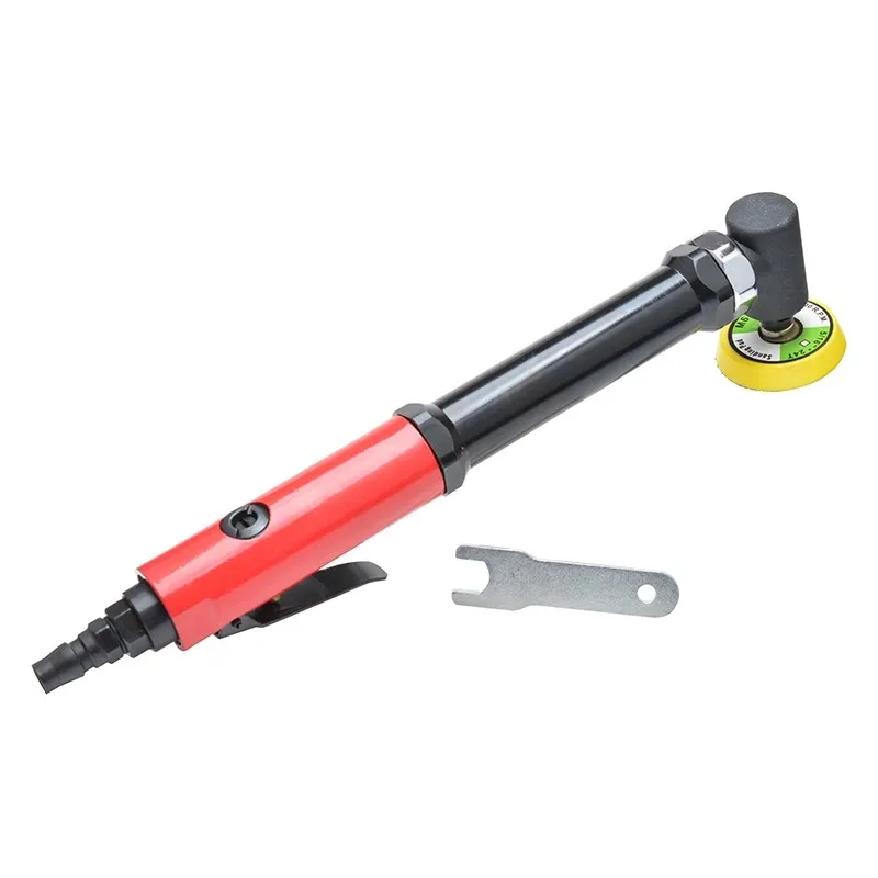Wave Shield Pneumatic Extended Sandpaper Machine Pneumatic Elbow Polishing Machine 50mm Sandpaper Sand Grinder Bd-7142